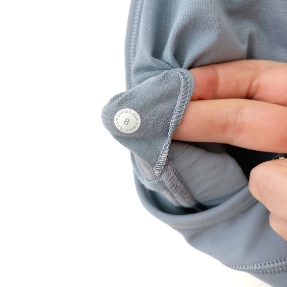 Lululemon | Flow Y Bra Chambray Blue Size 8 - Picture 7 of 8